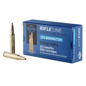 PPU Rifle Line .223 55gr SP
