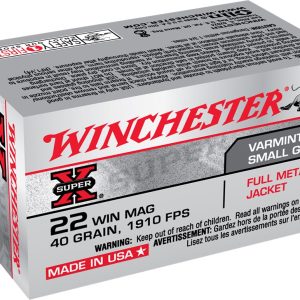 Winchester Super X .22 WMR 40gr FMJ
