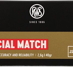 RWS Special Match .22 40gr LRN