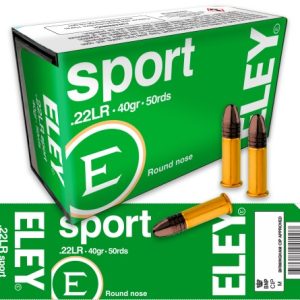 Eley Sport .22lr 40gr RN